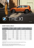 BMW X1 - cennik 2024 